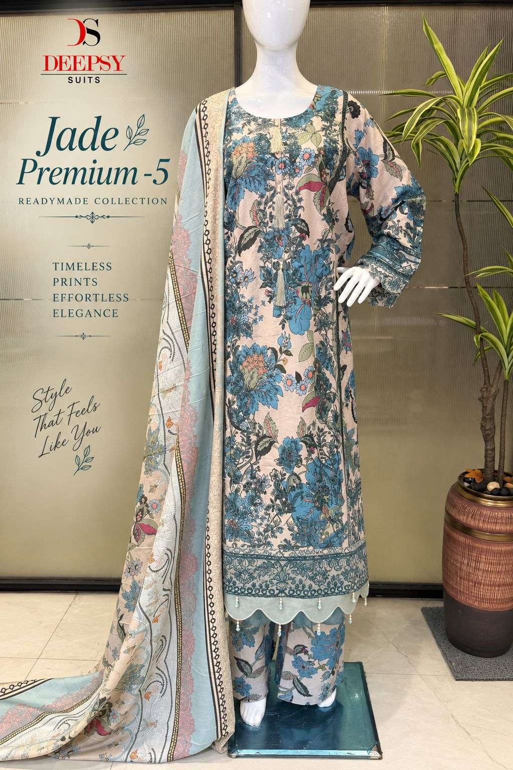 JADE PREMIUM - 05 READY TO WEAR COLLECTION BY DEEPSY SUITS